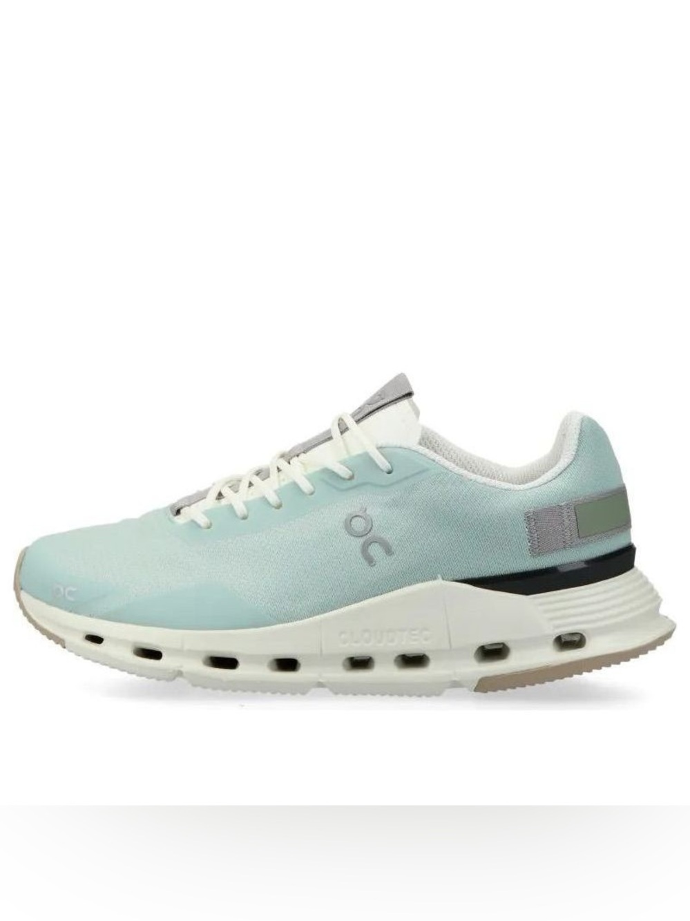 On Running Women's CloudTec Running Shoe - Mint/White